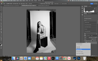 How to expand a background in Photoshop