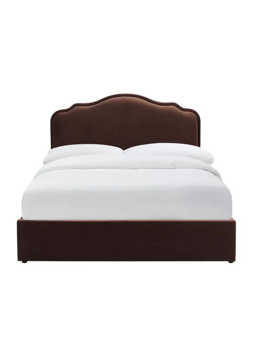 Wiltshire Ottoman Storage Bed in Cappuccino
