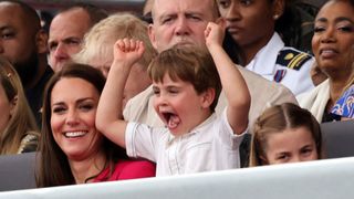 Kate Middleton, Prince Louis and Princess Charlotte