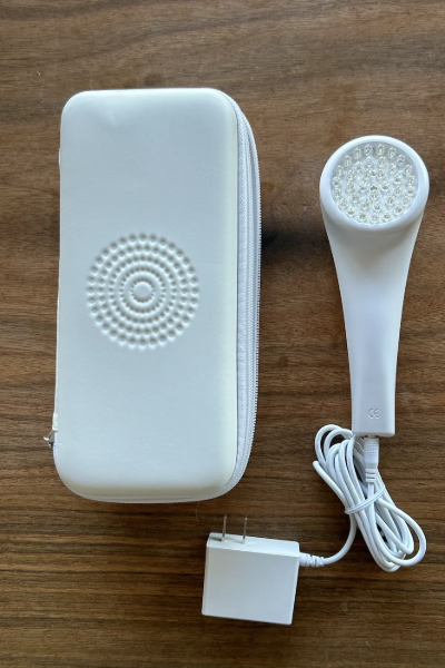 Danielle R., a 'Marie Claire' Tester, tests the LightStim for Acne LED Device