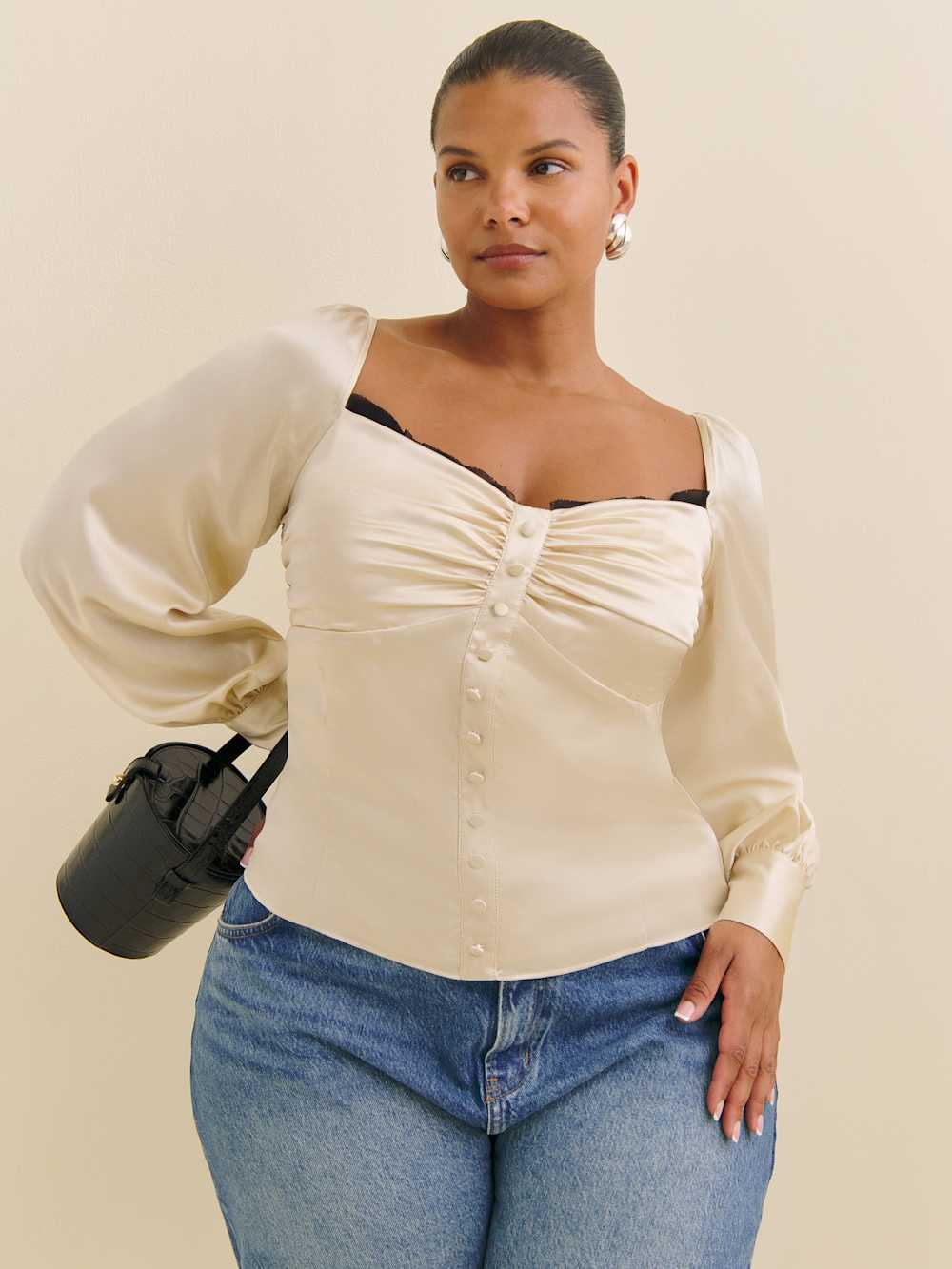 Chiara Silk Top Es