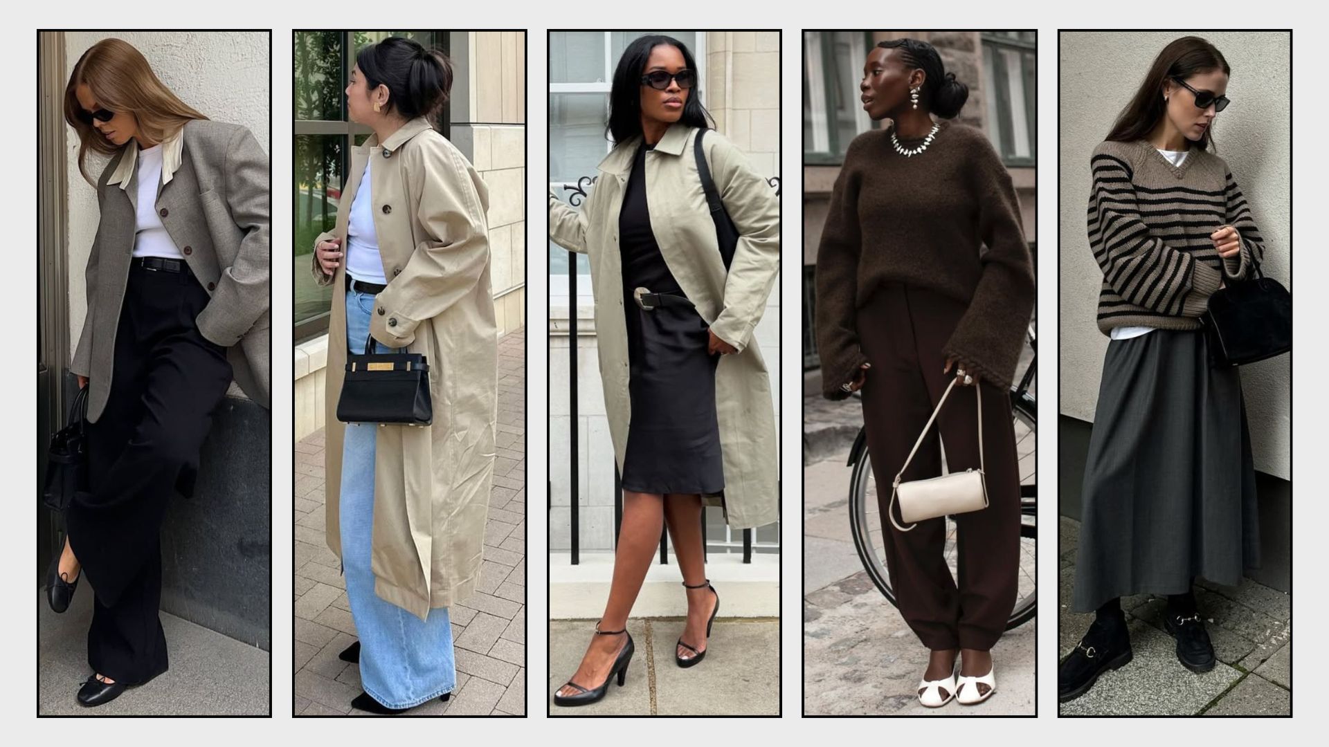 @daniellejinadu, @nlmarilyn, @marina_torres, @haaannajohansson, @annabelrosendahl show chic autumn outfits for 2025