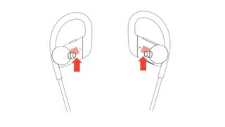 Eine Abbildung, die in der FCC-Anmeldung für die 'Power Beats Wireless' enthalten ist - die unserer Meinung nach die Powerbeats 4 sind.