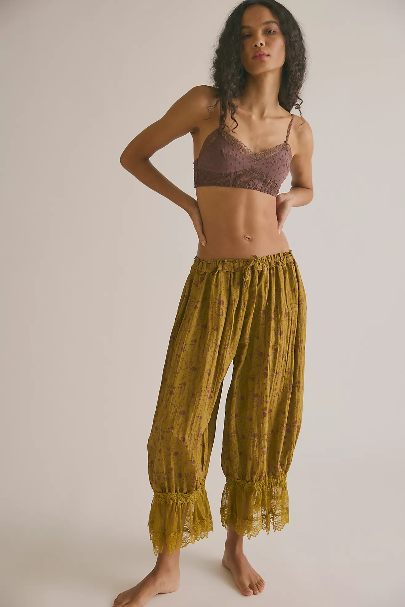 Forever Young Printed Bloomer Pants