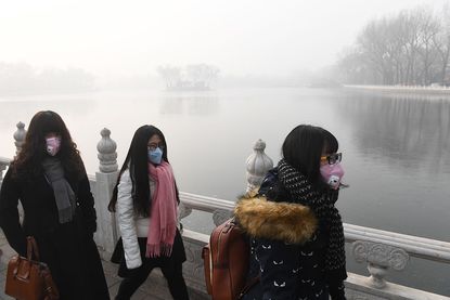 Heavy air pollution in Beijing offers a glimpse of our own future.