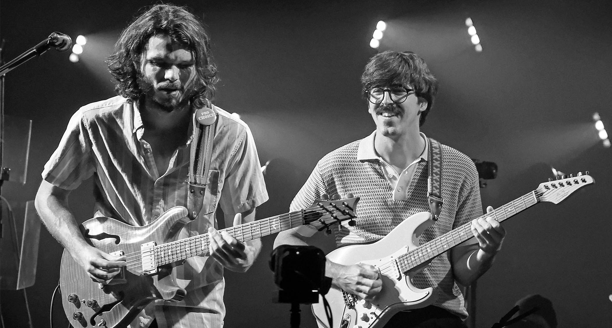 Goose’s Rick Mitarotonda [left] and Peter Anspach at NYC’s Radio City Music Hall, June 25, 2022