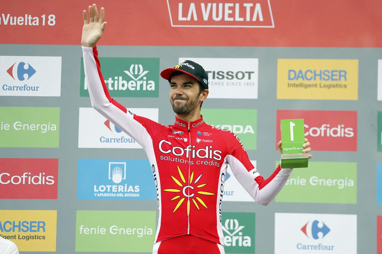 Jesus Herrada (Cofidis) was most combative