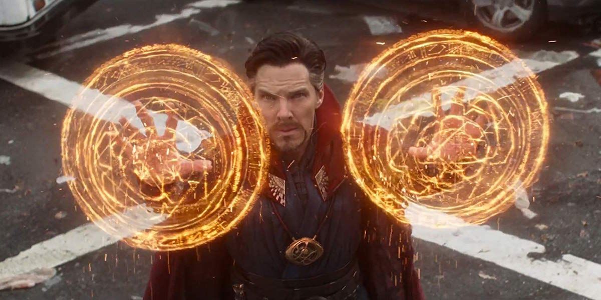 Benedict Cumberbatch as Doctor Strange in Avengers: Infinity War