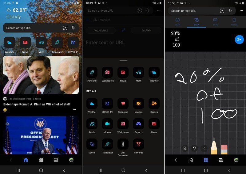 Microsoft News Android Beta Late2020 New2png