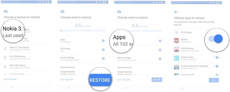 How to restore your apps and settings to a new Android phone