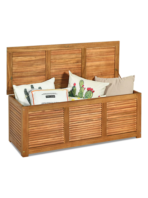 Deck Storage Box Acacia Wood