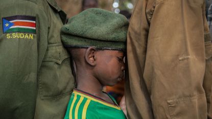 A child soldier