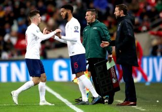 Joe Gomez was booed by England fans when he came on as a substitute against Montenegro