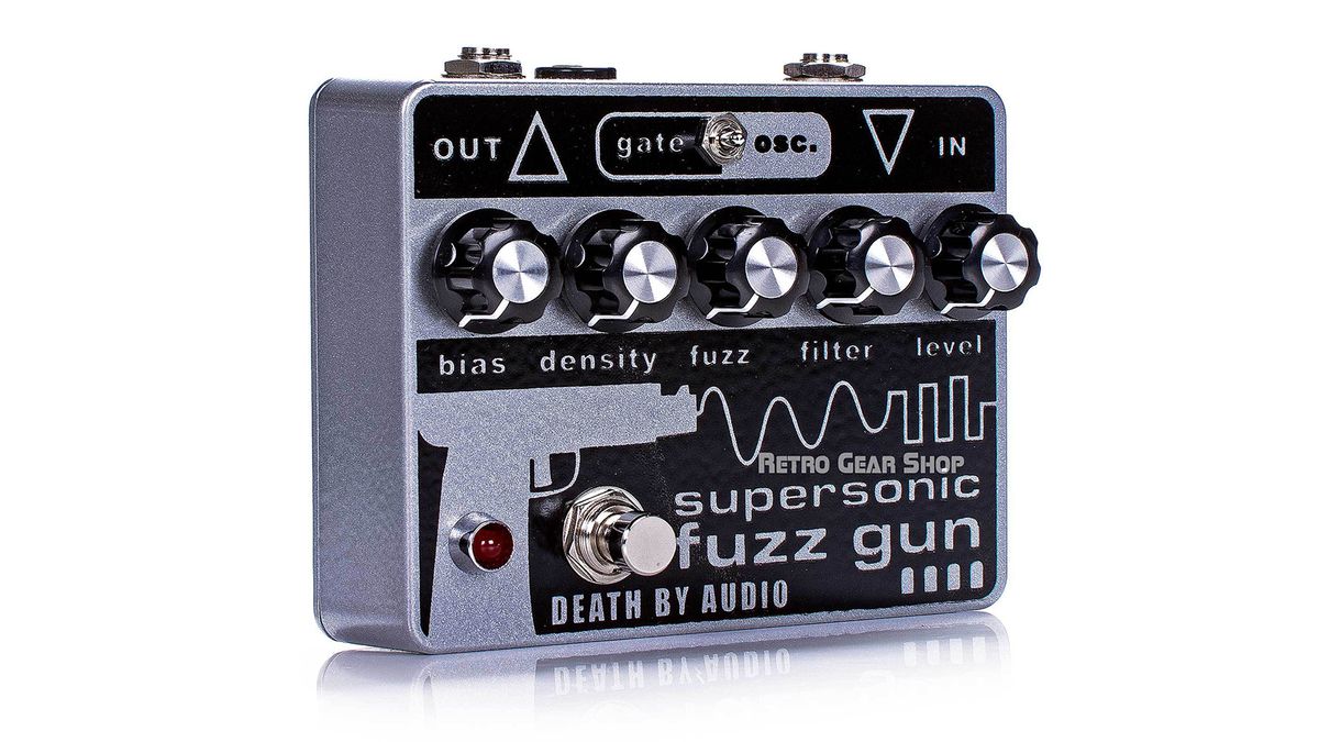 Best fuzz pedals: Death by Audio Supersonic Fuzz Gun Pedal
