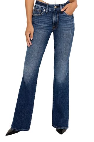 Good Petite Bootcut Jeans in I704