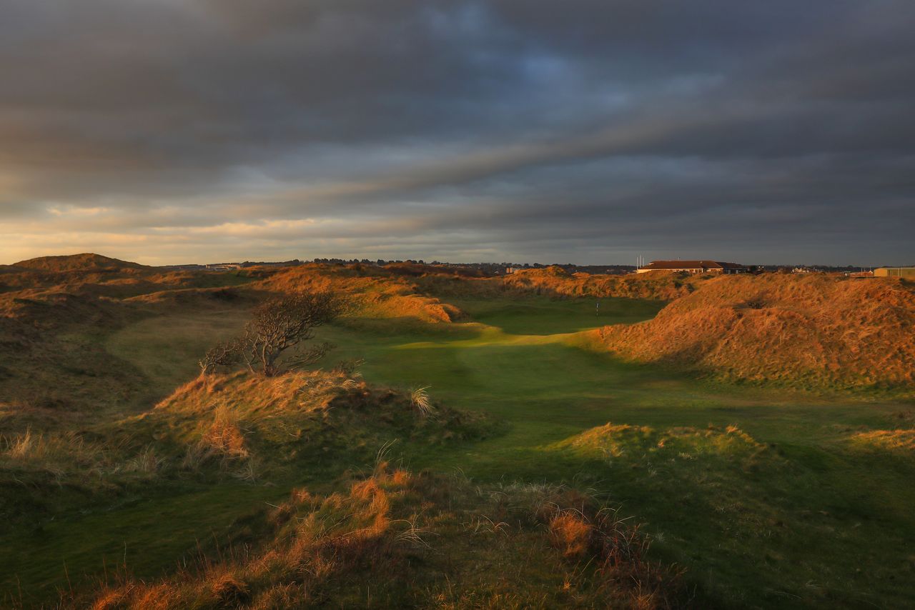 The Island Golf Club towering dunes