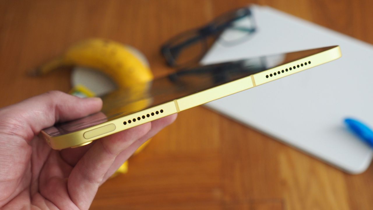 Apple iPad 10th Gen (2022) in yellow finish
