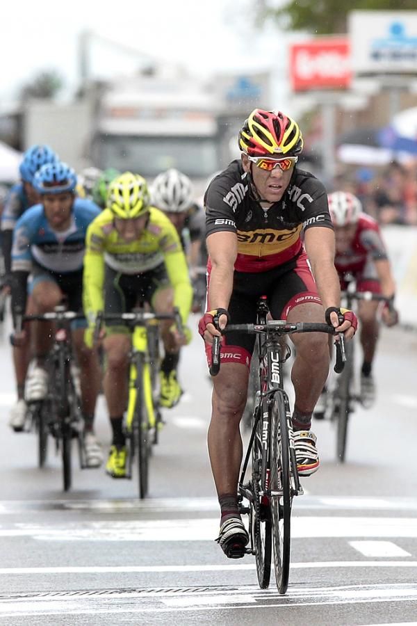 Gilbert finishes the Brabantse Pijl at the head of the peloton