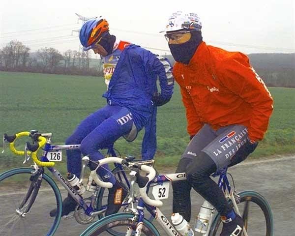 Julich bundles up in a cold 1998 Paris-Nice