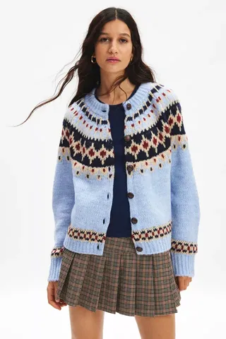 Bdg Beverly Fairisle Knit Cardigan