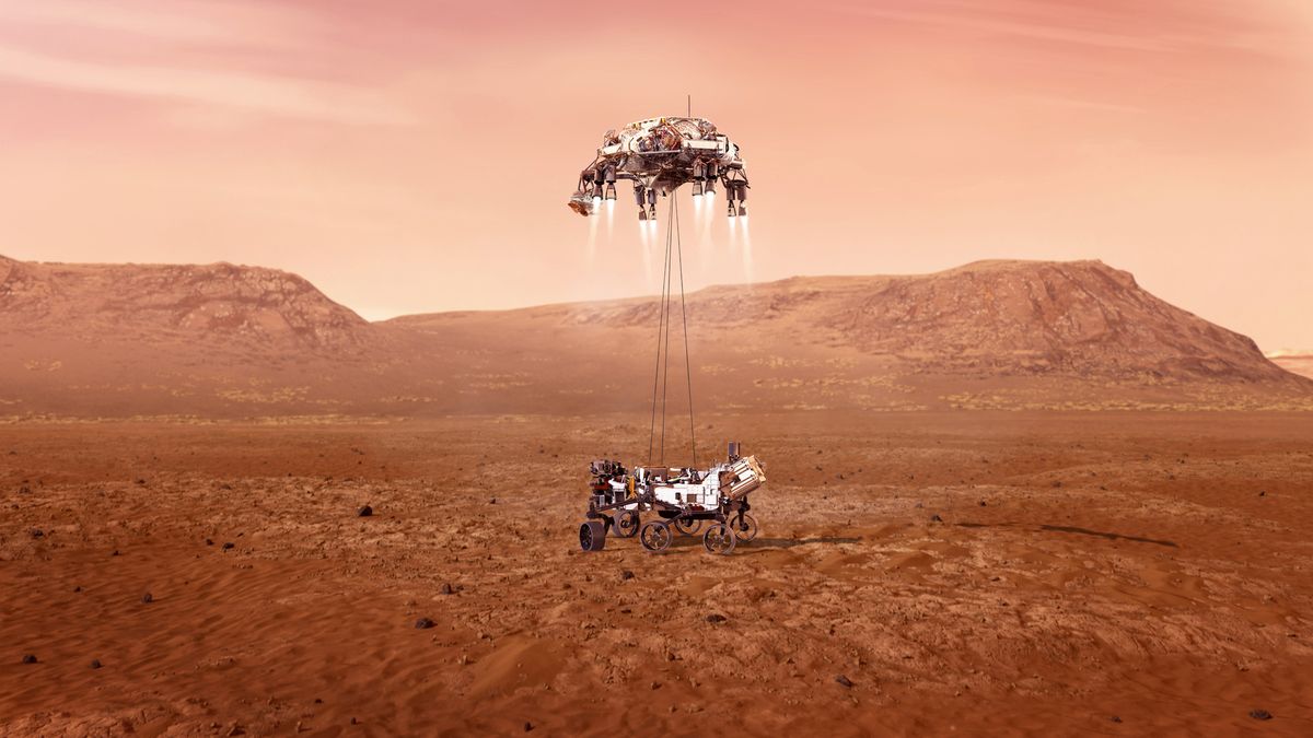 NASA’s Perseverance Rover is one week away from a daring landing on Mars.  See how it works.