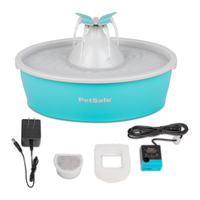 PetSafe Drinkwell Butterfly Dog &amp; Cat Drinking Fountain