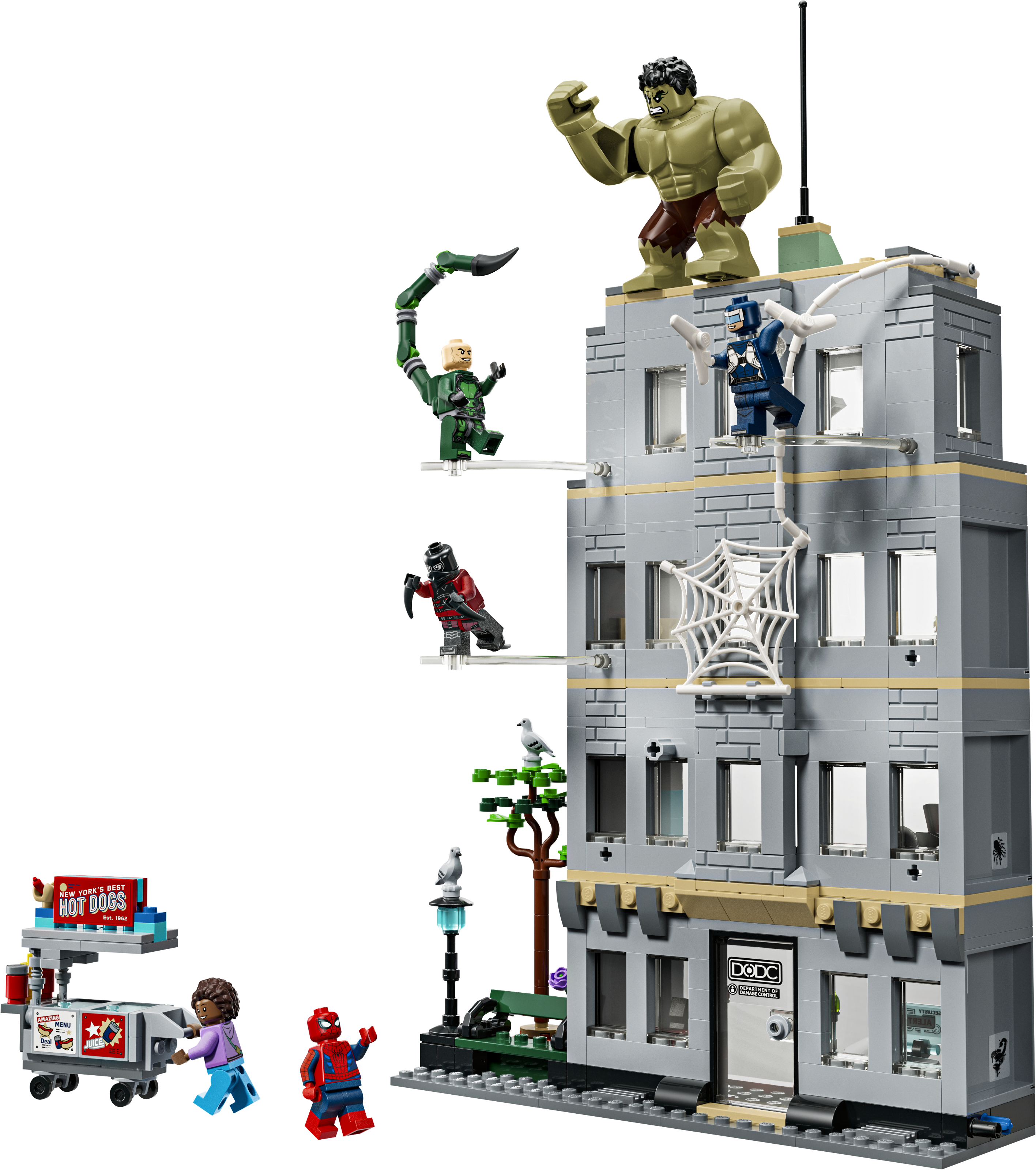 Spider-Man Vs. Hulk Epic Clash