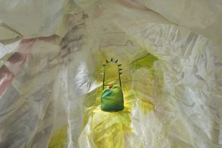 A Bottega Veneta bag by Gaetano Pesce for Salone del Mobile 2023
