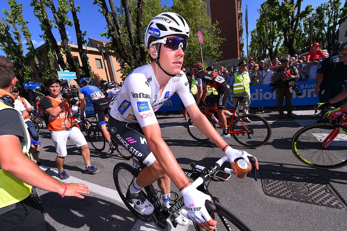 Bob Jungels at the Giro d'Italia