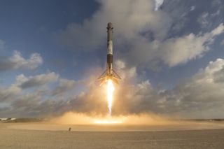 SpaceX's Falcon 9 rocket booster