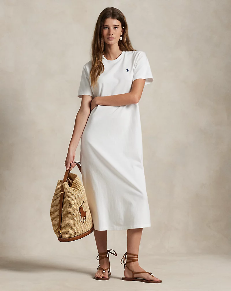 Cotton Jersey Tee Dress