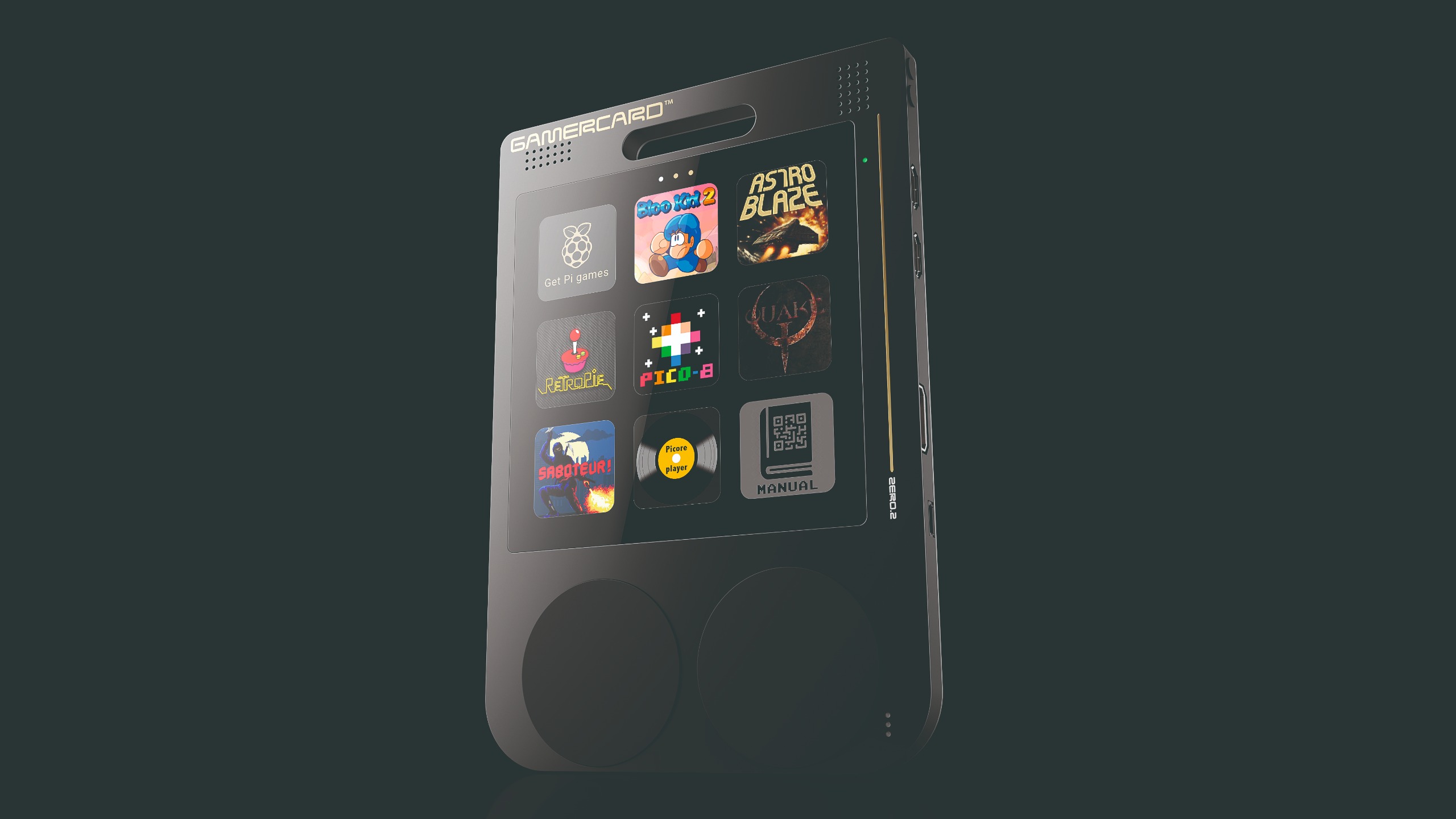 Gaming handheld