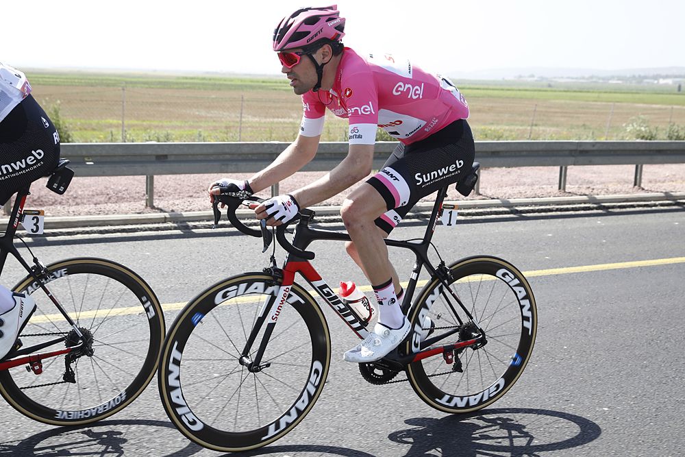 Tom Dumoulin during stage 2 Giro d'Italia 2018