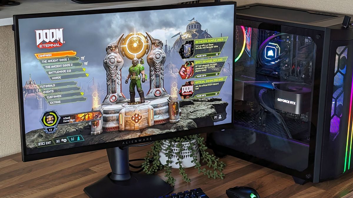 Alienware 27 inch Gaming Monitor (AW2724HF) - Computer Monitors