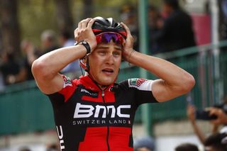 Silvan Dillier (BMC Racing) can't believe he's won