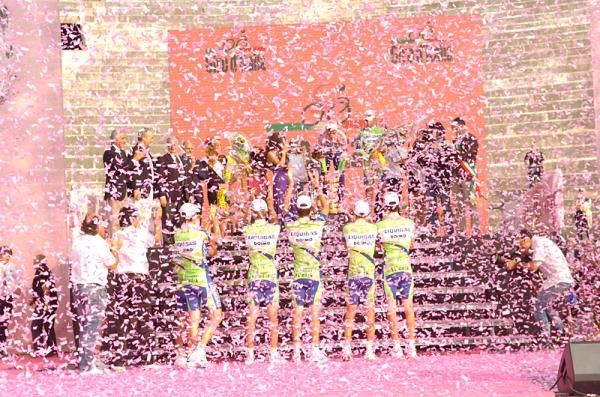 Pink, pink, everywhere after the final stage of the Giro d'Italia