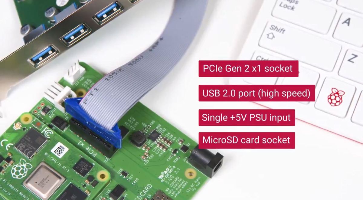 PCIe Interface of the Compute Module 4