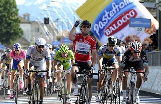 Mark Cavendish wins stage 13, Giro d'Italia 2013