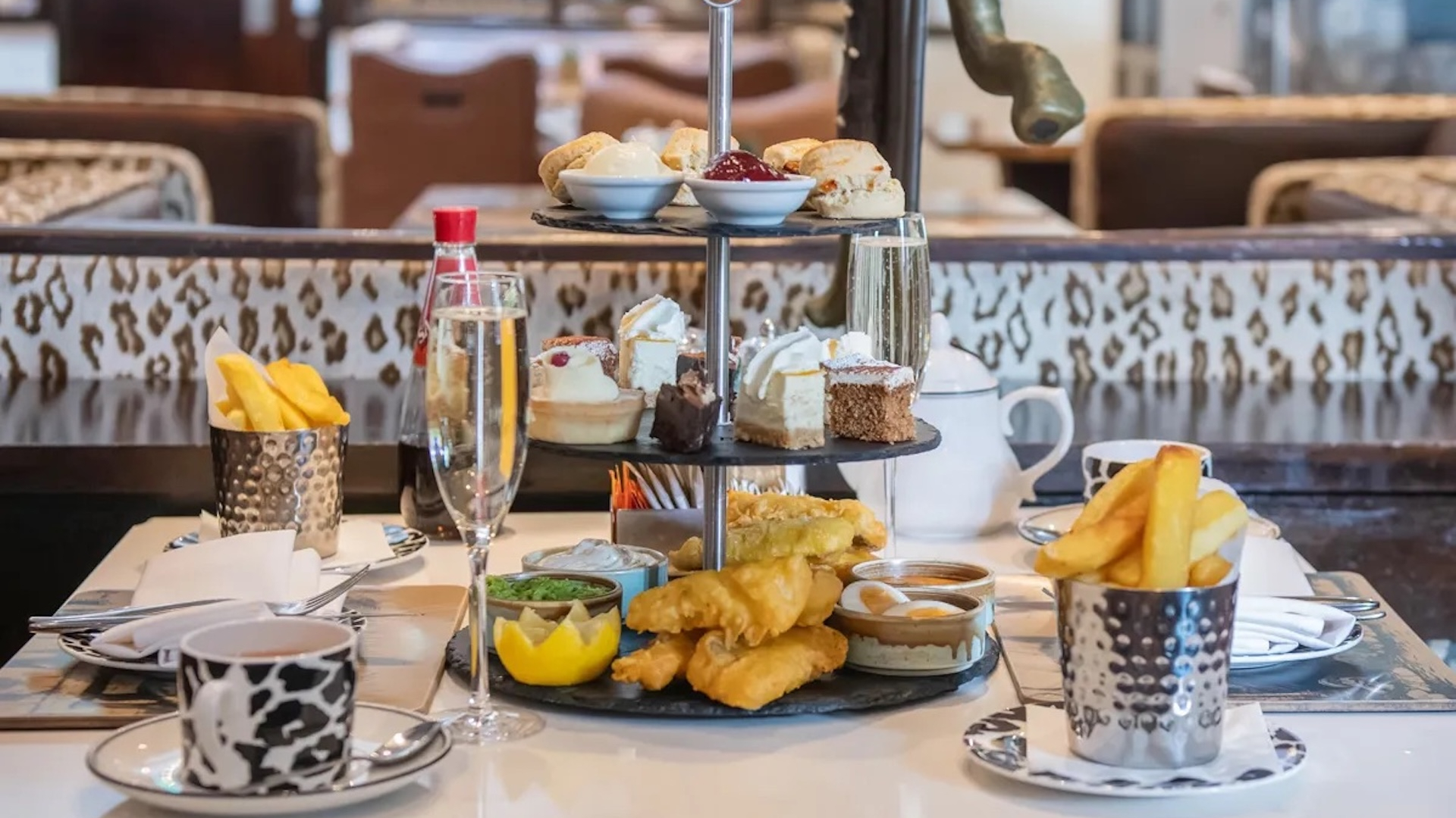 bbar fish and chips afternoon tea