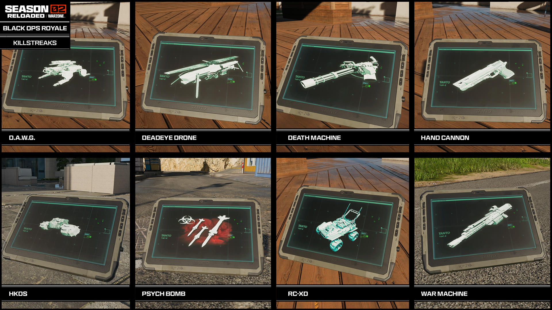 Call of Duty: Warzone screenshots for Black Ops Royale.