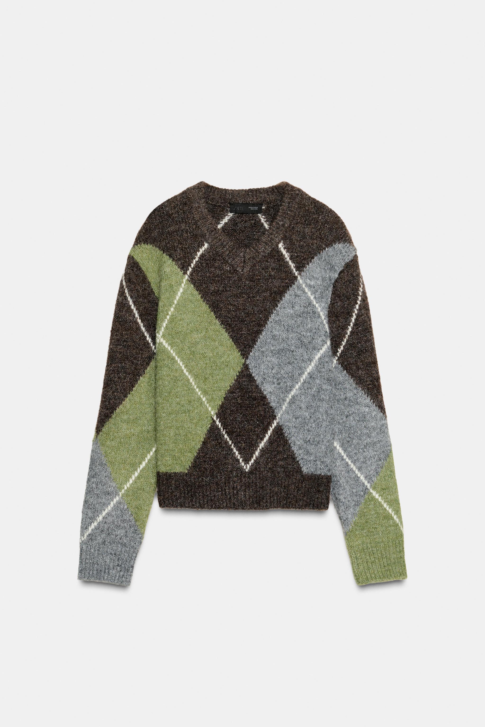 Diamond Knit Jumper