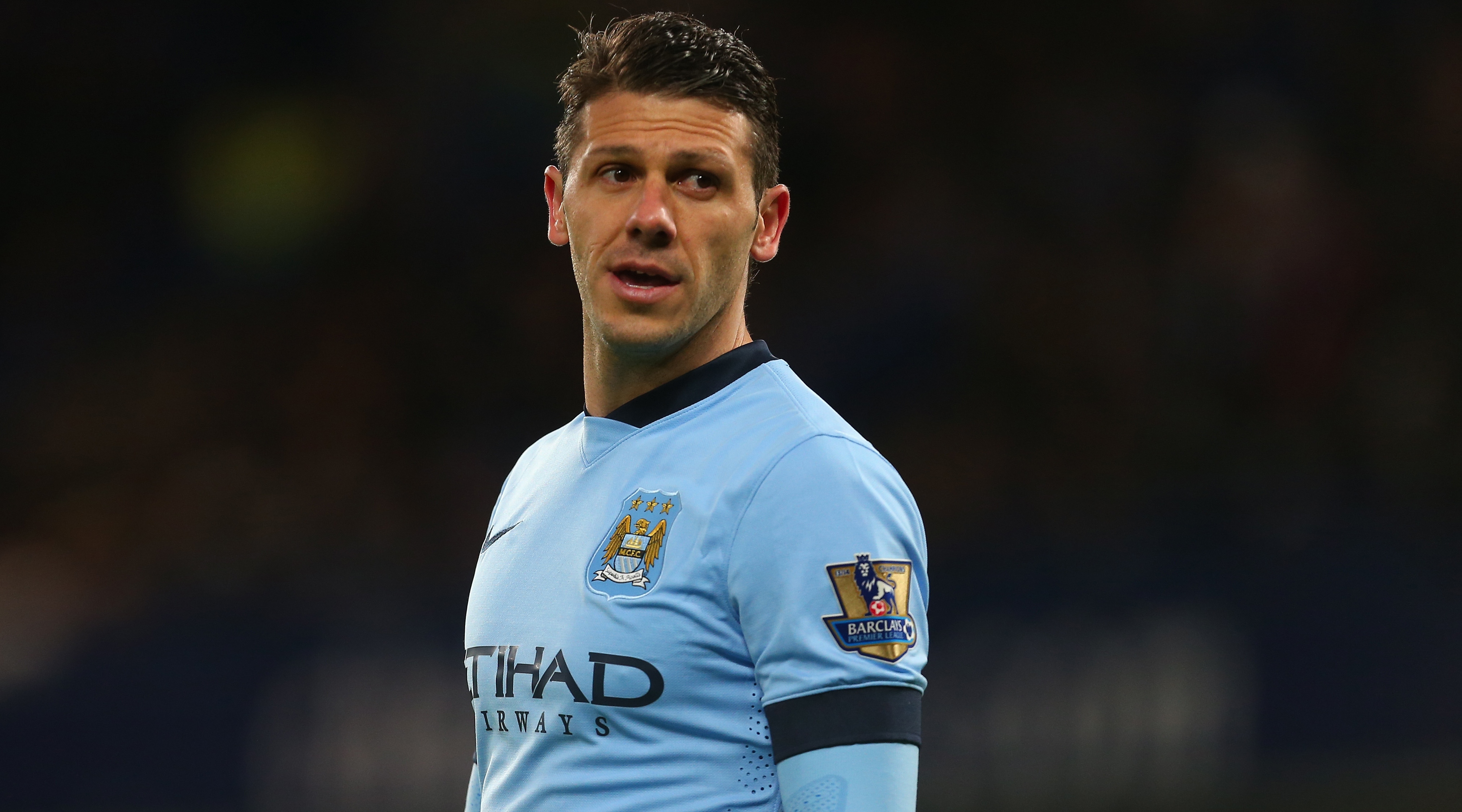Martin Demichelis of Manchester City (Photo by AMA/Corbis via Getty Images)
