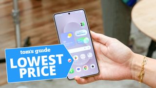 Galaxy S25 Edge held in hand