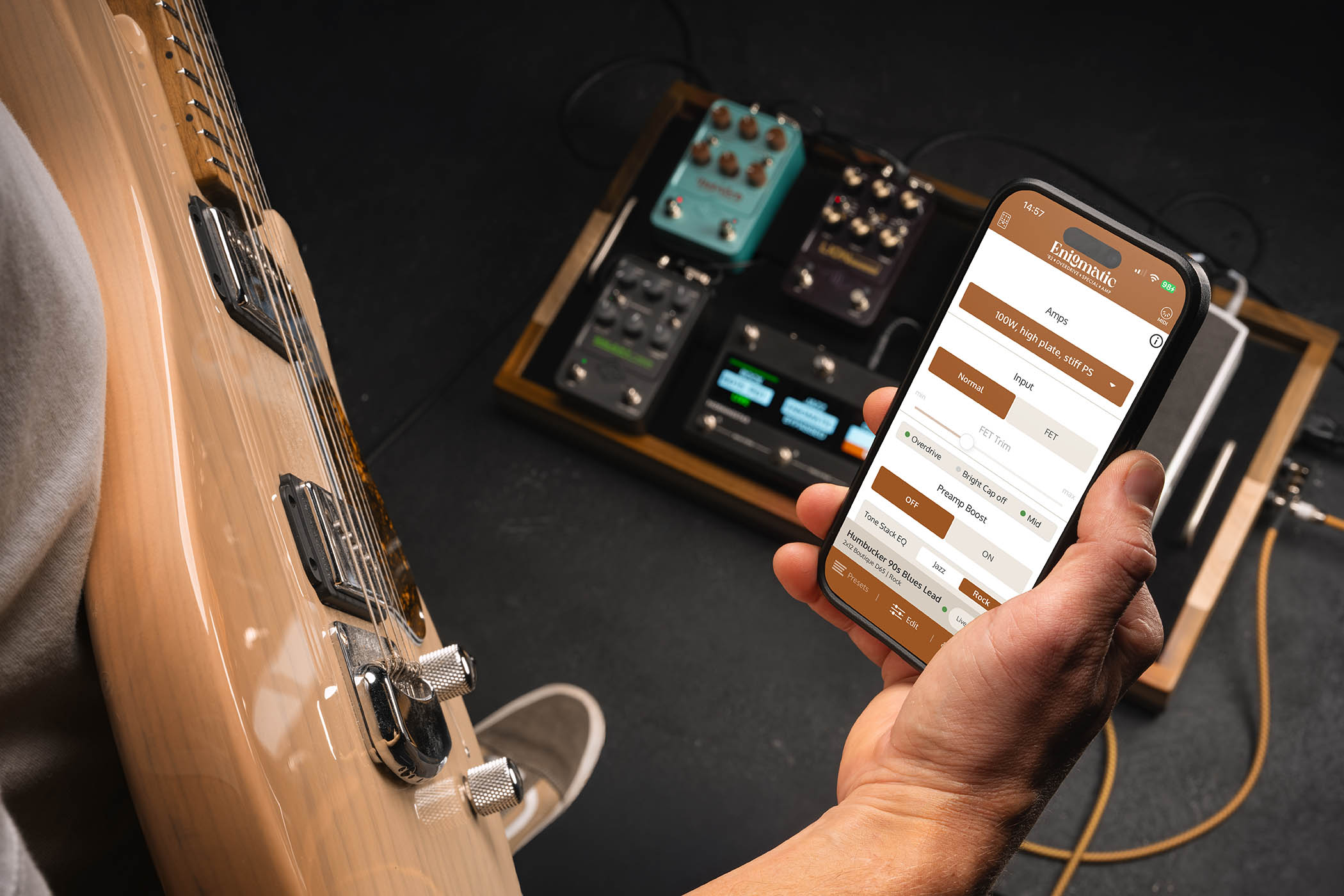Universal Audio UAFX pedals: the company has updated its amp modelling pedal lineup, adding MIDI connectivity, improved presets and app integration.