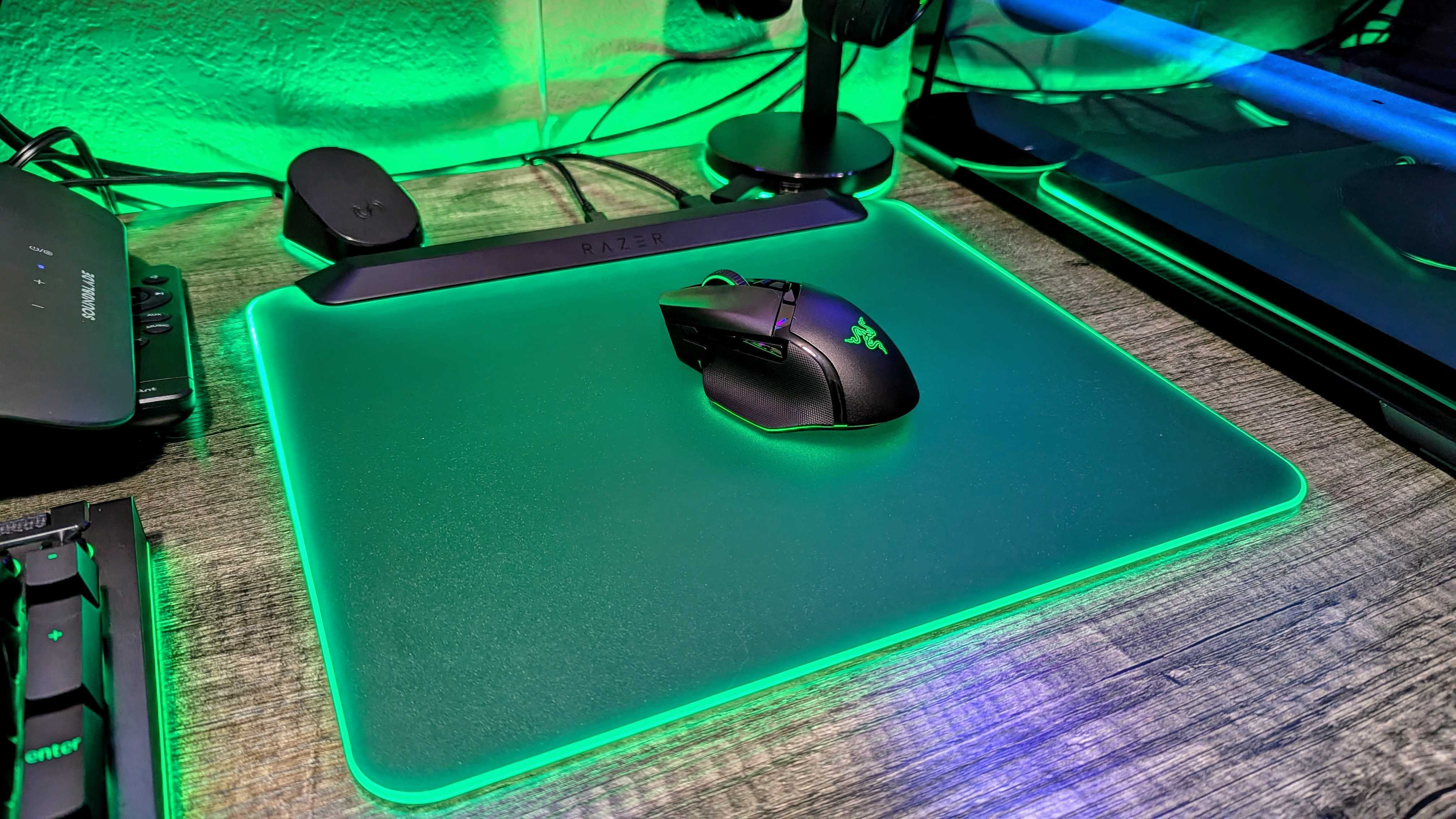 If you ever need your mousepad to have all the RGB lighting, this is definitely the one to get