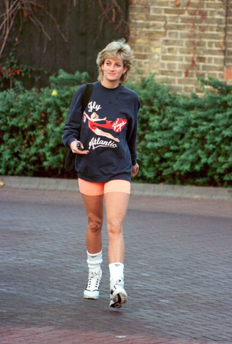 princess diana casual style