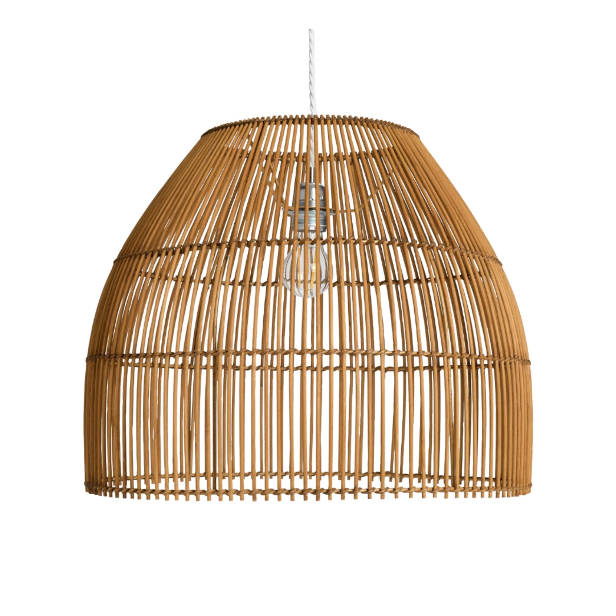 Bamboo lampshade