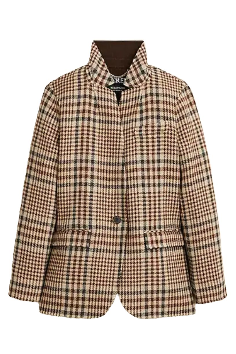 blazer and cowboy boots