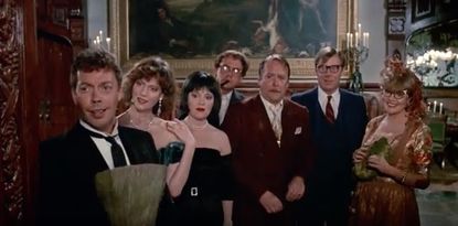 The cast of "Clue."