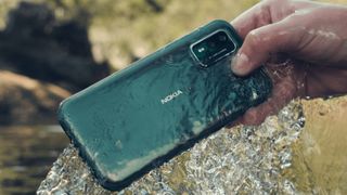 Nokia XR21 in water